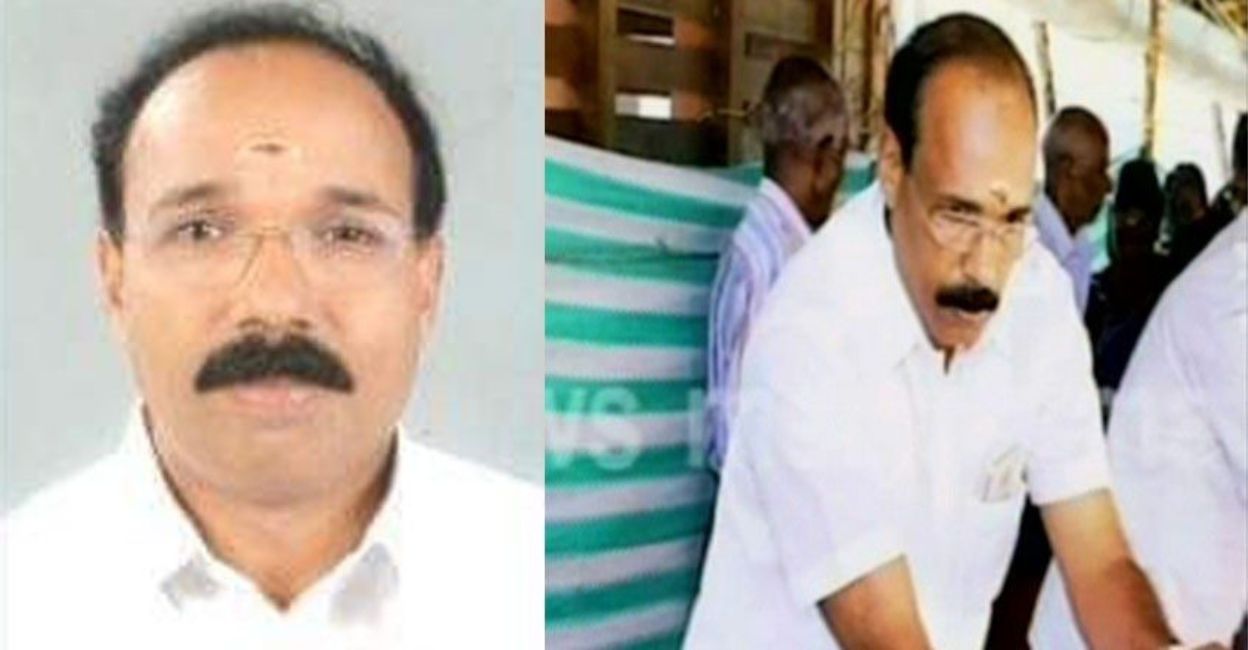 onmanorama article image - 1 K K Mahesan was found hanging in SNDP Yogam Union Office on June 24, 2020. Photo: Manorama.